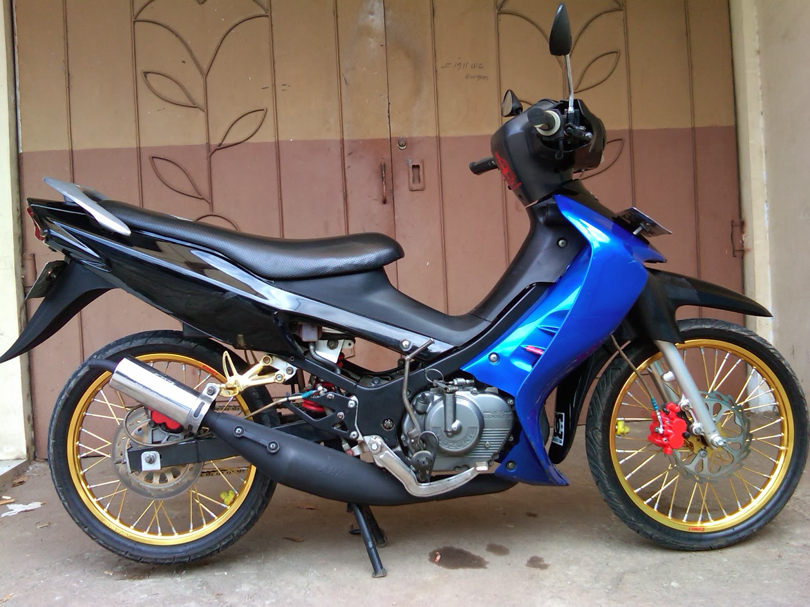 Kumpulan Gambar Motor Drag Satria 2 Tak Terlengkap Kinyis Motor