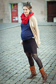 stylizacje ciążowe, sukienka ciążowa, jak dobrze wyglądać w ciąży