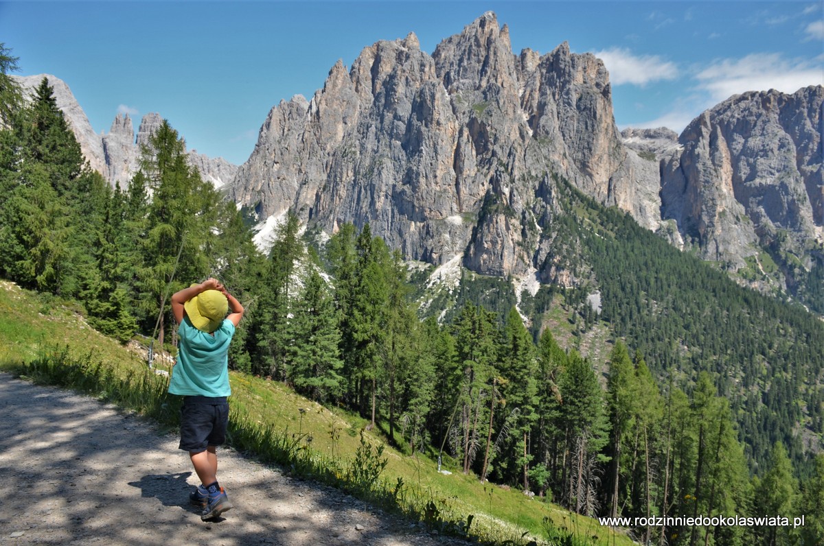 Dolomity z dziećmi szlaki