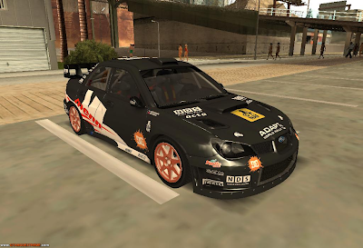 Subaru Impreza WRC 2007 Para GTA San Andreas