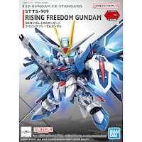 Bandai SD RISING FREEDOM GUNDAM Color Guide & Paint Conversion Chart