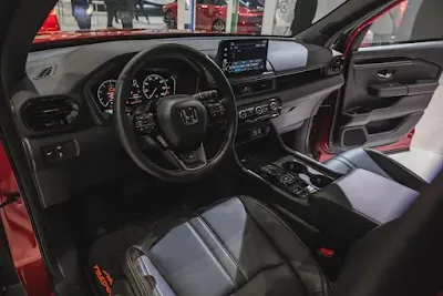 《Honda Pilot 2023 interior》: todo lo que necesitas ver y conocer