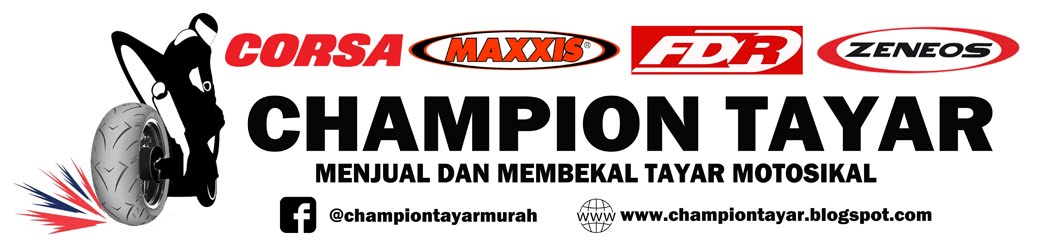 Champion Tayar Motor Murah CAWANGAN