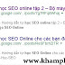 Làm seo blogspot/website với google + và twitter