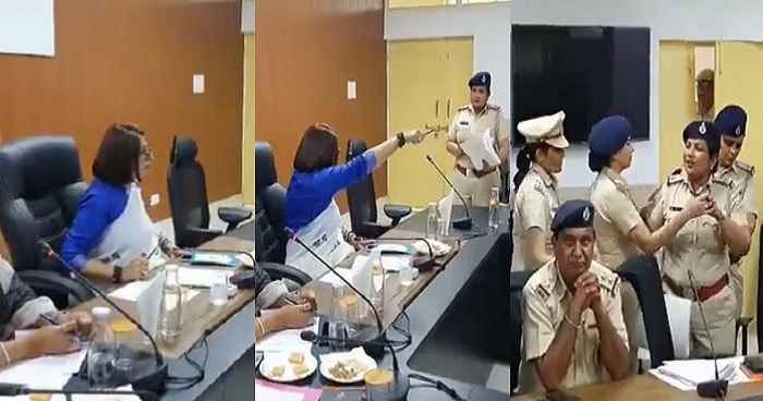 heated-argument-between-renu-bhatia-and-female-police-officer