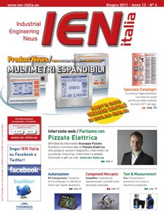 IEN Italia - Giugno 2011 | CBR 72 dpi | Mensile | Professionisti | Industria | Tecnologia | Meccanica
Da oltre 14 anni, IEN Italia è la fonte affidabile che i decision makers scelgono per la ricerca di nuovi prodotti e soluzioni nel campo industriale.
Dalla prima pubblicazione nel 1999, IEN Italia è cresciuta fino a diventare una risorsa affidabile che i decision makers italiani scelgono per la ricerca di nuovi prodotti e soluzioni nel campo industriale.