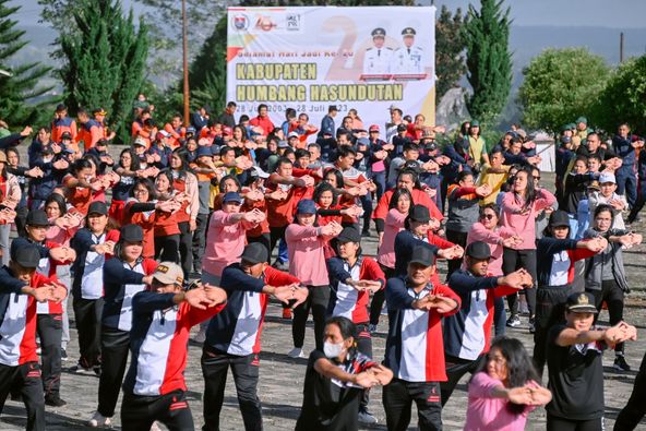 HUT ke-20 Kabupaten Humbahas Dari Olahraga Tradisional Sampai Hiburan Rakyat