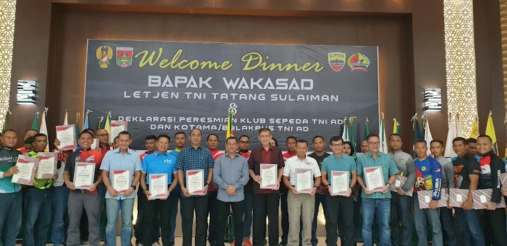 Club Sepeda Kodam Hasanuddin Resmi Bernaung dibawah Army Cycling Club TNI AD