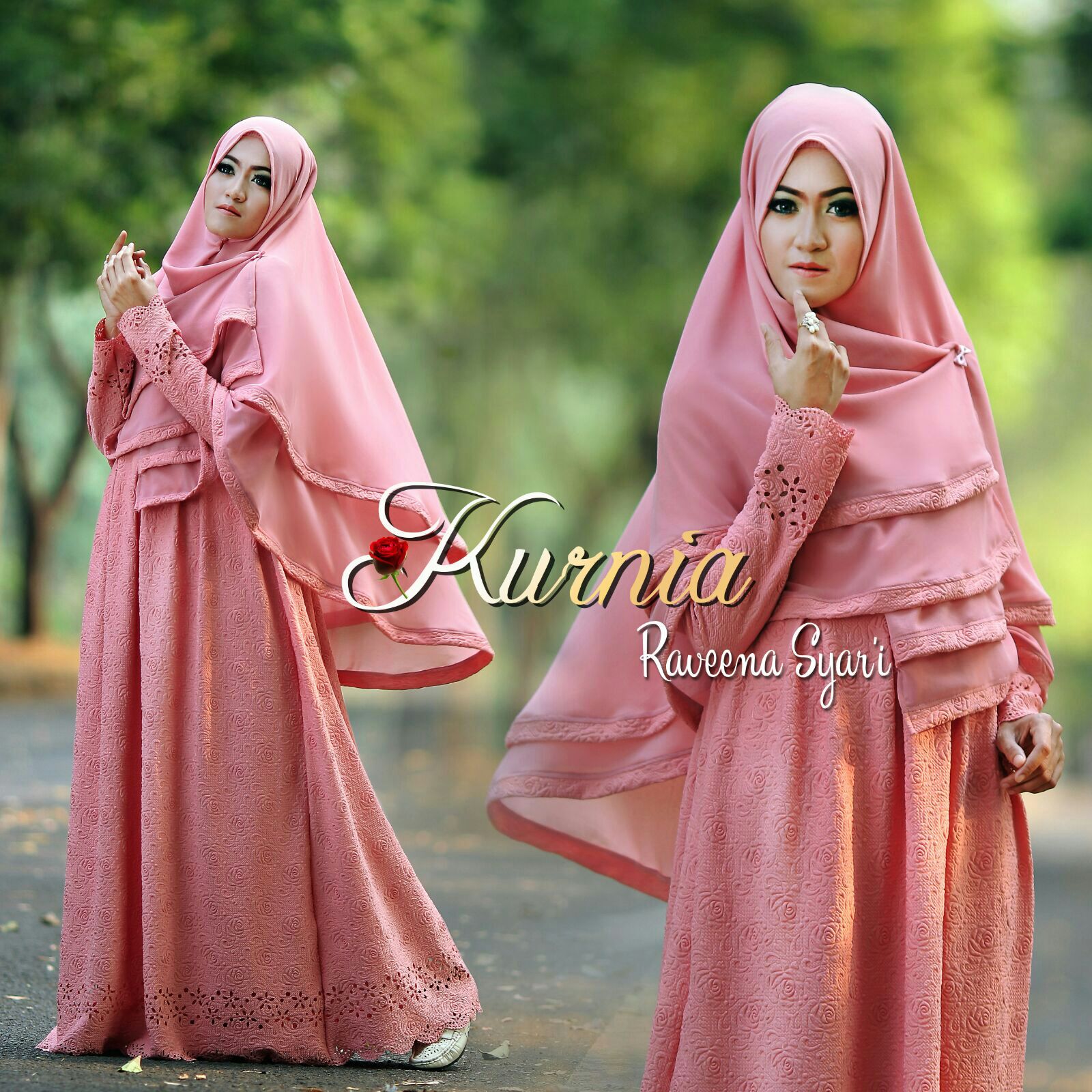  Baju  Muslim Online  Bali  Raveena Syar  By Kurnia