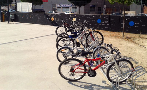 Espacio para la auto-reparación de bicicletas en la Casa de la Juventud de Parla