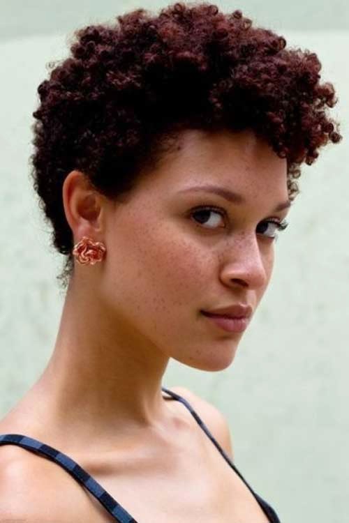 Short Curly Black Hairstyles 2015