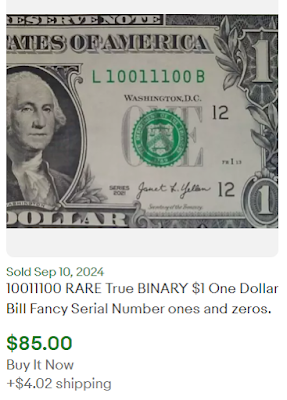 A true binary serial number A true binary serial number