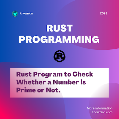 Check Whether a Number is Prime or Not
