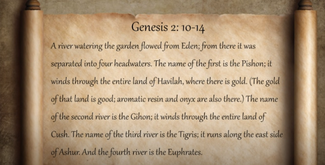 Bible Genesis 2:10-14