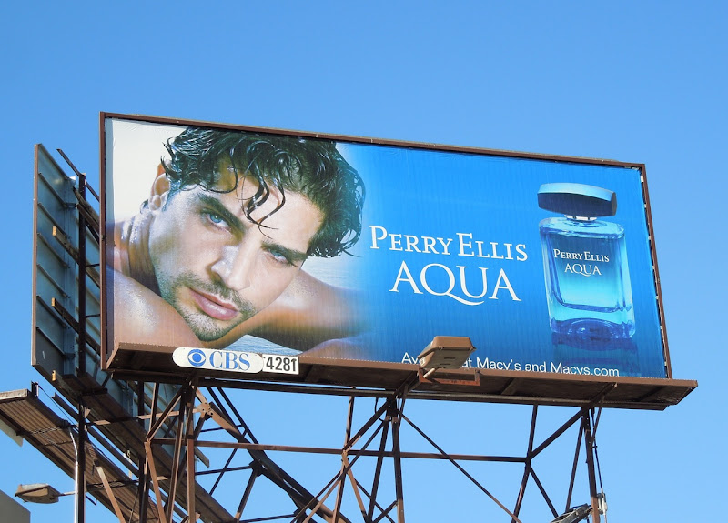 Perry Ellis Aqua billboard