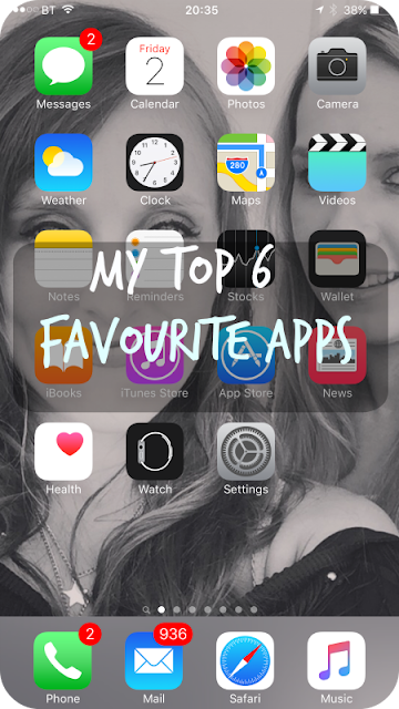my top 6 favourite mobile apps