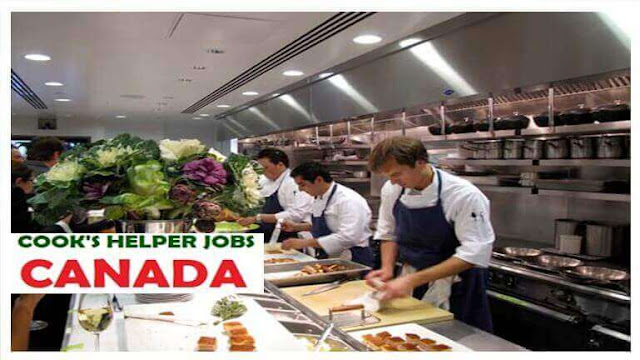 Jobs kitchen helper or cook