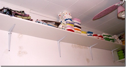 Doable Diapers gets a makeover - new shelving!