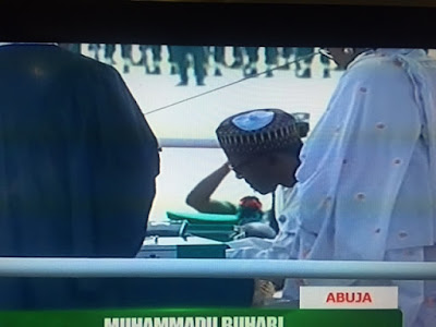 The moment Mohammadu Buhari  sworn-in as the president of Nigeria(pictures) 2