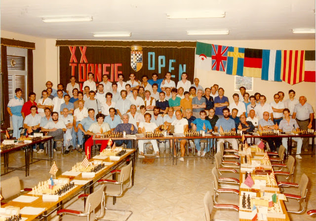 XX Open Internacional de Ajedrez Berga 1987, participantes