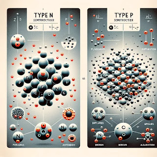 Semikonduktor Tipe P dan N