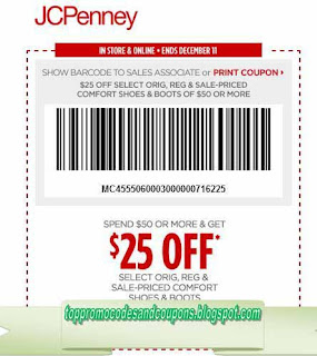 Free Printable JcPenney Coupons