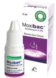 Moxibac قطرة العين