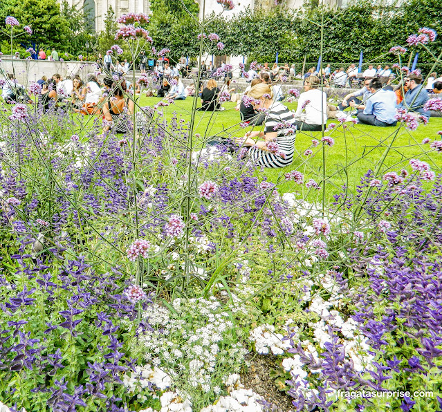 Jardim da Catedral de Saint Paul em Londres