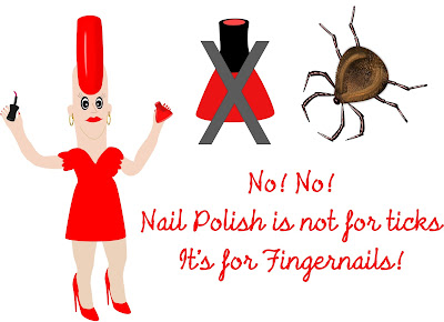 remove an embedded tick