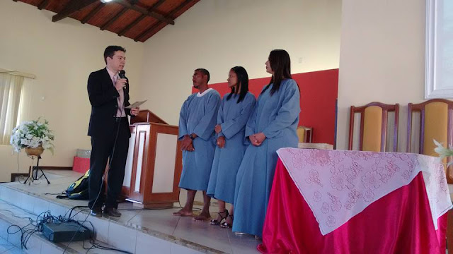 Batismo da Primavera na Igreja Central de Itacarambi-MG