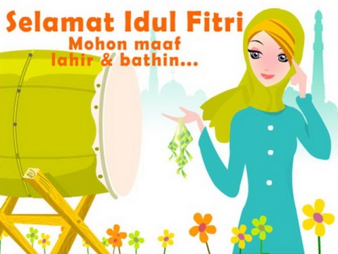 Selamat Hari Raya Idul Fitri :)  Femalia Latifa Bilqis