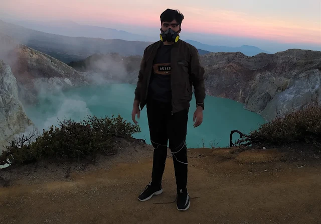 naik kawah ijen pakai matic