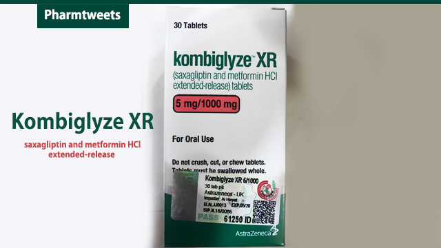 دواء Kombiglyze XR ومادته الفعالة saxagliptin and metformin HCl 