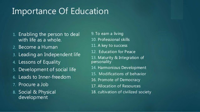 Education: Why Is Education Important For Your Future?