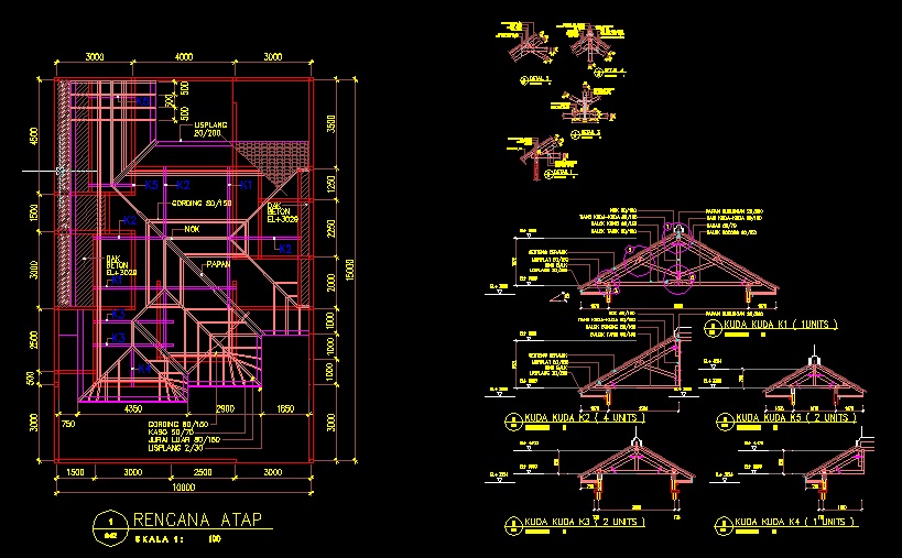  Gambar Desain Rumah Autocad Dwg Contoh Z