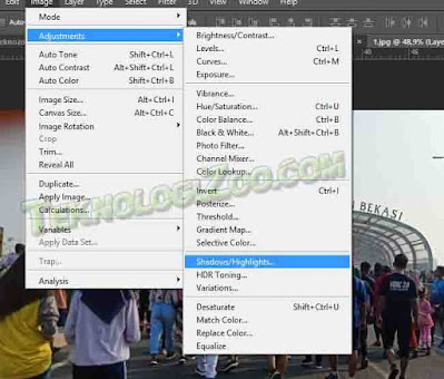 cara memperbaiki gambar yang pecah di photoshop