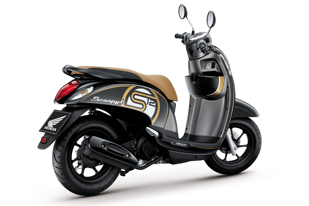 New Honda Scoopy FI terlihat lebih elegan  Sobatmotor.com