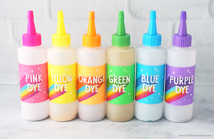 Tie-Dye Bottles