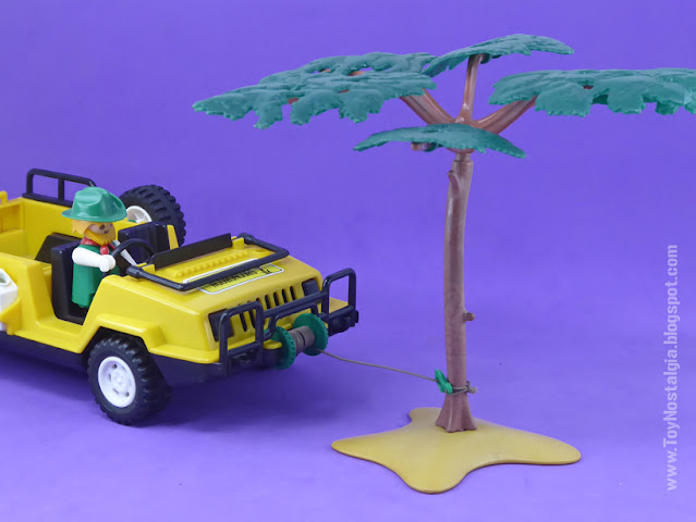 Playmobil 3528 -  Safari  Cabrestante / malacate traccionando desde acacia (Playmobil Safari)