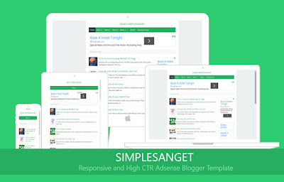 SimpleSangat High CTR Adsense Blogger Template