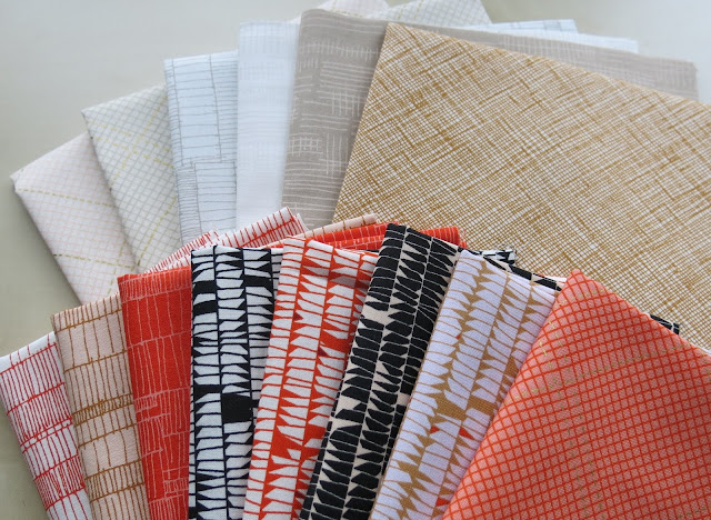 Carkai and Doe fabric collections by Carolyn Friedlander