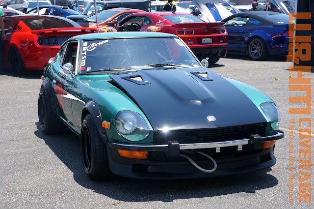 David Gonzalez Datsun 260Z 1974 with Team Infinite Vintage Car at Westcoast Invasion Chino 2016