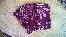 purple cloth napkins