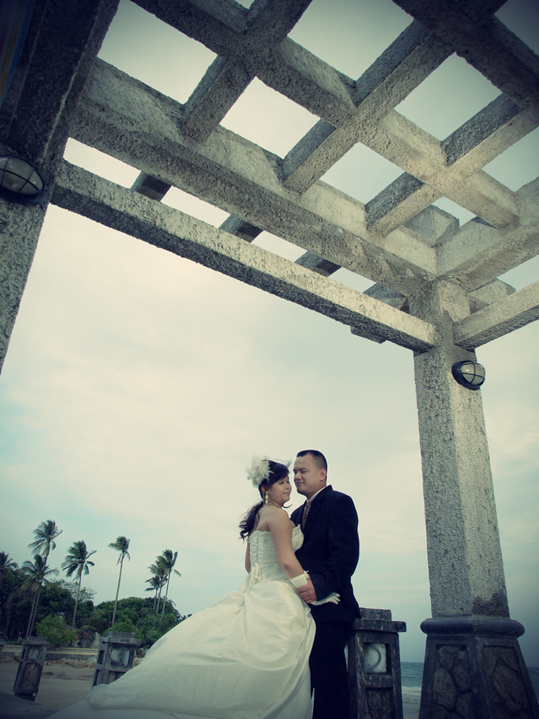 konsep foto prewedd unik