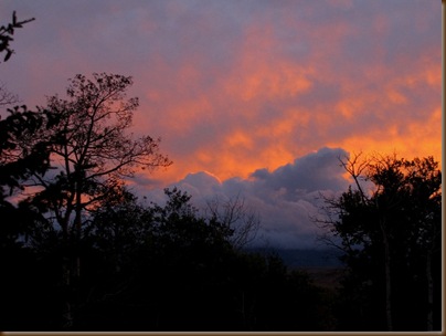 August sunset13th