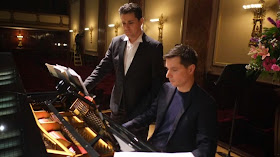 Saimir Pirgu and Simon Lepper in rehearsal at the Wigmore Hall - photo Jonathan Rose