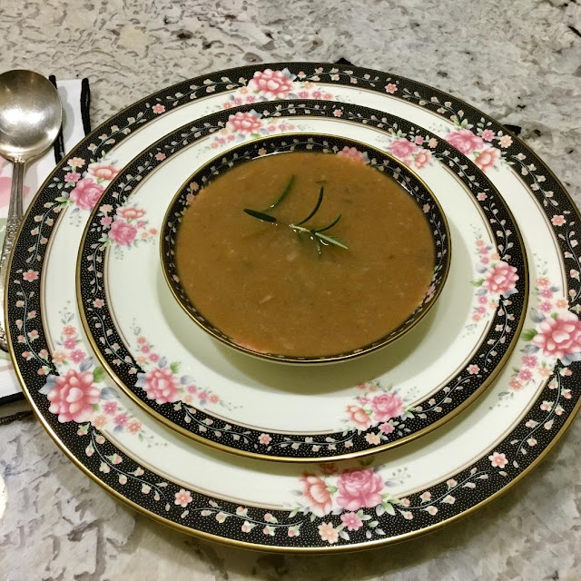 roasted chestnut soup