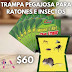 Trampas para ratones adhesivas, seguras y muy efectivas - Oferta $60