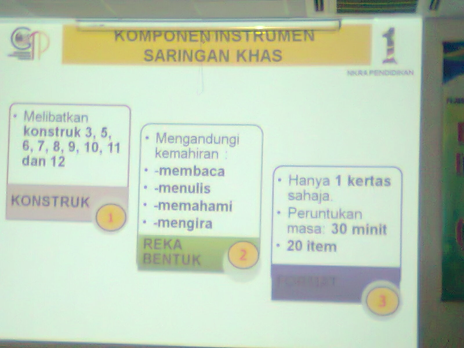 Contoh Soalan Saringan Linus Tahun 1 - Persoalan o