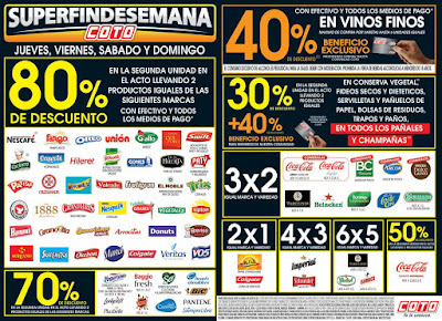 promo coto fin de semana